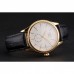 Rolex Cellini White Dial Gold Case Black Leather Strap Rolex Cellini White Dial Gold Case Black Leather Strap
