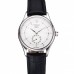 Rolex Cellini White Dial Stainless Steel Case Black Leather Strap