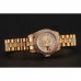 Rolex DayJust Diamond Pave Gold Dial Gold Diamond Bracelet 1453953