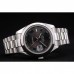 Rolex DateJust Polished Stainless Steel Bezel Grey Dial 42000