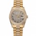 Rolex Day-Date Diamond Pave Dial Gold Diamond Bracelet 1453956
