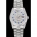 Rolex Day-Date Diamond Pave Dial And Bezel And Stainless Steel Bracelet