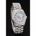 Rolex Day-Date Diamond Pave Dial And Bezel And Stainless Steel Bracelet