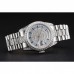Rolex Day-Date Diamond Pave Dial And Bezel And Stainless Steel Bracelet