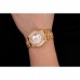 Rolex Day-Date Diamond Pave White Dial Gold Diamond Bracelet 1453958