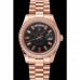 Rolex Day-Date Diamonds And Rubies Black Dial Rose Gold Bracelet 1454102