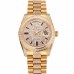 Rolex Day-Date Yellow Gold Diamond Pave