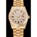 Rolex Day-Date Yellow Gold Diamond Pave