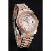 Rolex Day-Date Diamonds Bezel White Dial Rose Gold And Staineless Steel Bracelet 1454108