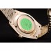 Rolex Day-Date Gold Stainless Steel Ribbed Bezel Black Dial 41998