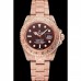 Rolex Submariner Skull Limited Edition Brown Dial Rose Gold Case And Bracelet 1454087