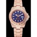 Rolex Submariner Skull Limited Edition Blue Dial Rose Gold Case And Bracelet 1454085