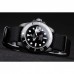 Rolex Submariner Pro-Hunter Black Fabric Strap Black Dial