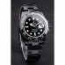Rolex GMT Master II Pro-Hunter Black Steel Strap Black Dial