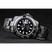 Rolex GMT Master II Pro-Hunter Black Steel Strap Black Dial