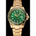 Rolex GMT Master II Green Dial And Bezel Gold Case And Bracelet 1453750
