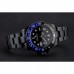 Rolex GMT Master II Black Dial Blue And Black Bezel Black PVD Case And Bracelet PR18239