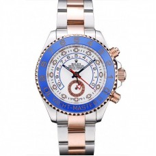 Rolex Yacht-Master Blue Ceramic Bezel White Dial Watch