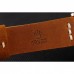 Rolex Yacht-Master Black Dial Rose Gold Case Brown Leather Bracelet 1453861